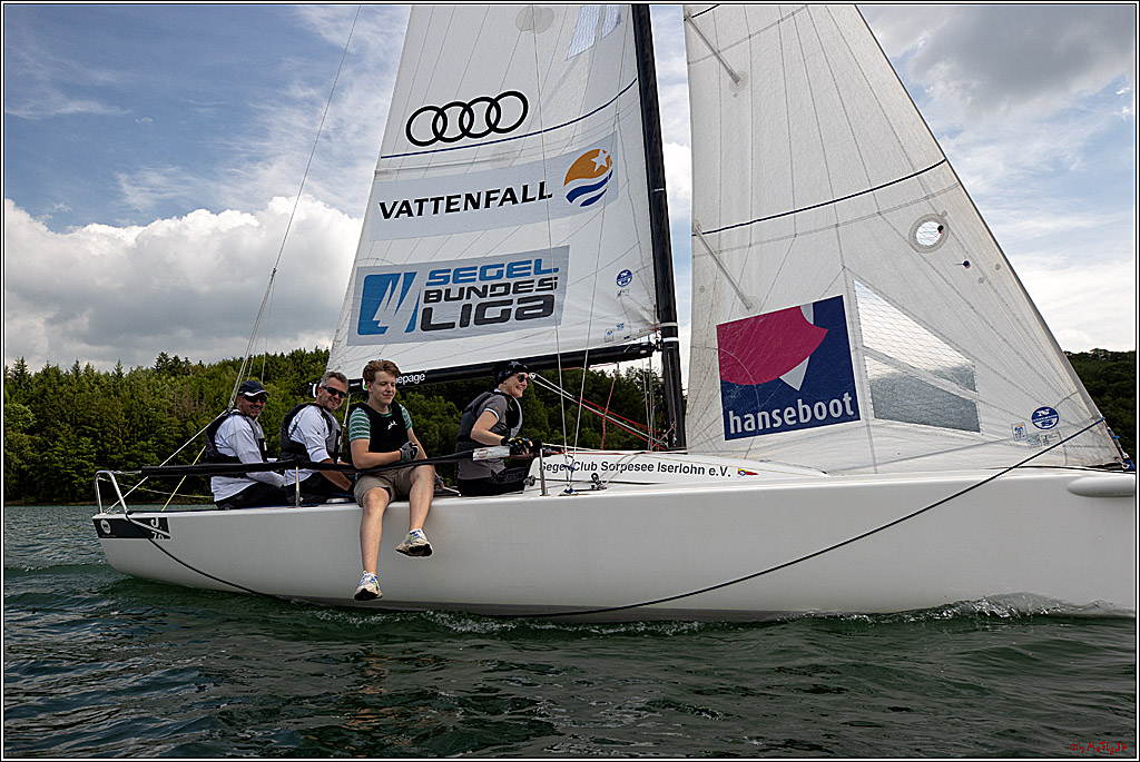 J70 - WOODLAND, 12.06.2021 Segelboot; Segeln; Woodland; Spinnaker; J70; Sorpesee; Sauerland